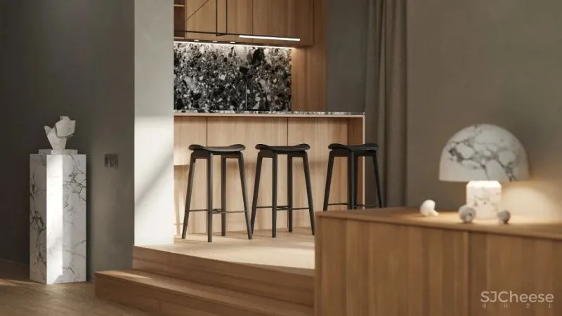 130㎡原木极简风，更有质感!