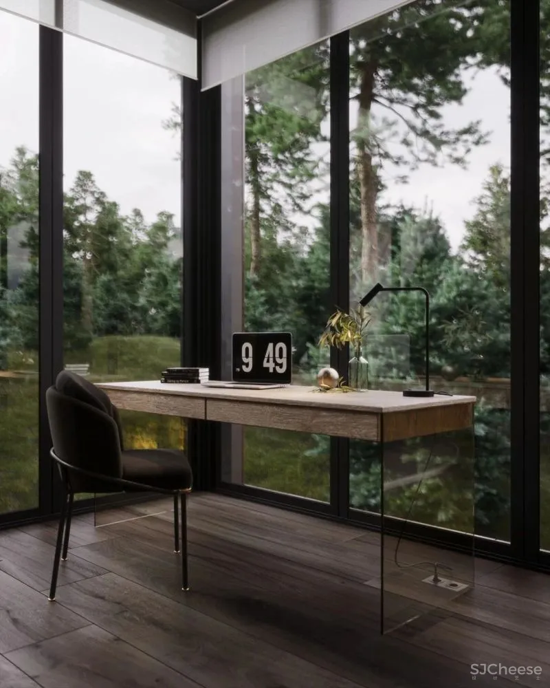 250㎡高级黑别墅,定义奢华