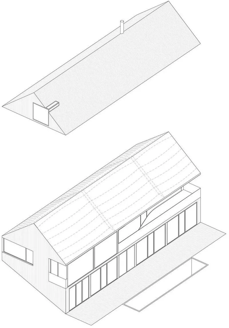 Fránek Architects 森林中的纯净空间 Krkonoše住宅