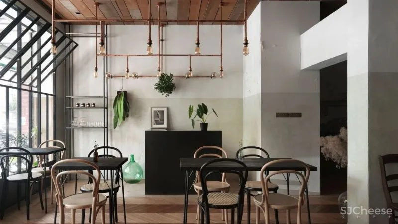 工业简洁的精品烘焙店,台北