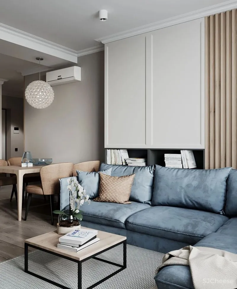 67㎡两居室，三口之家的温馨美宅！