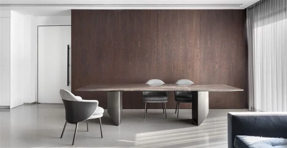 315㎡极简私宅,雅奢!