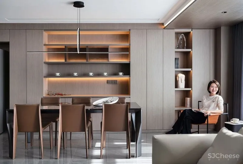 260㎡顶层复式,越简约的才越有格调!