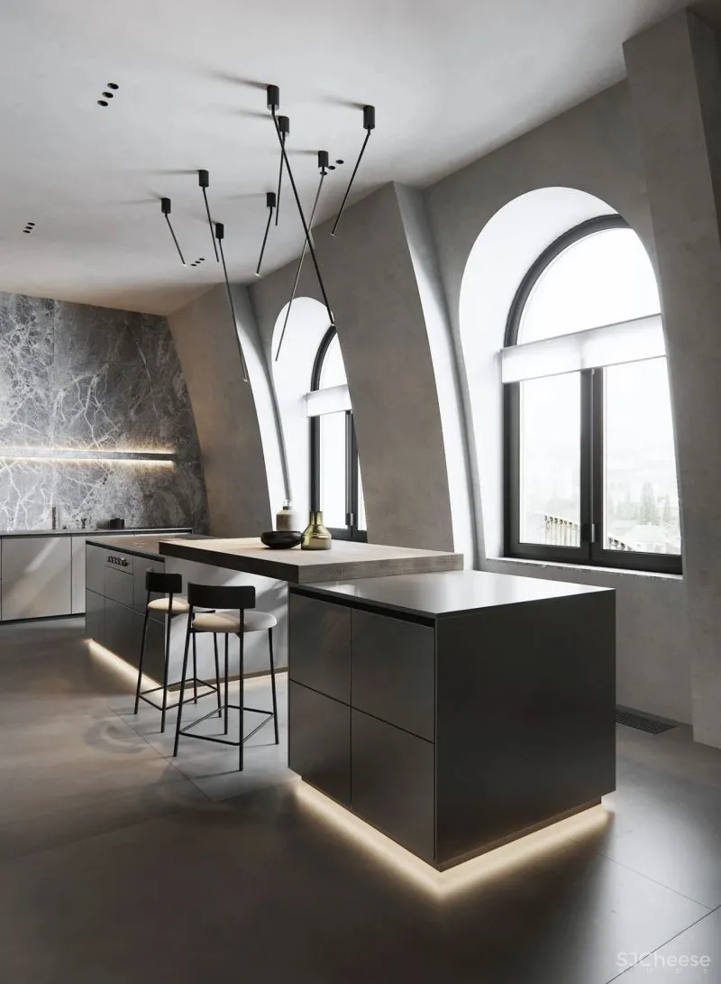 Ira Kulyk新作|180m²灰色调别墅设计