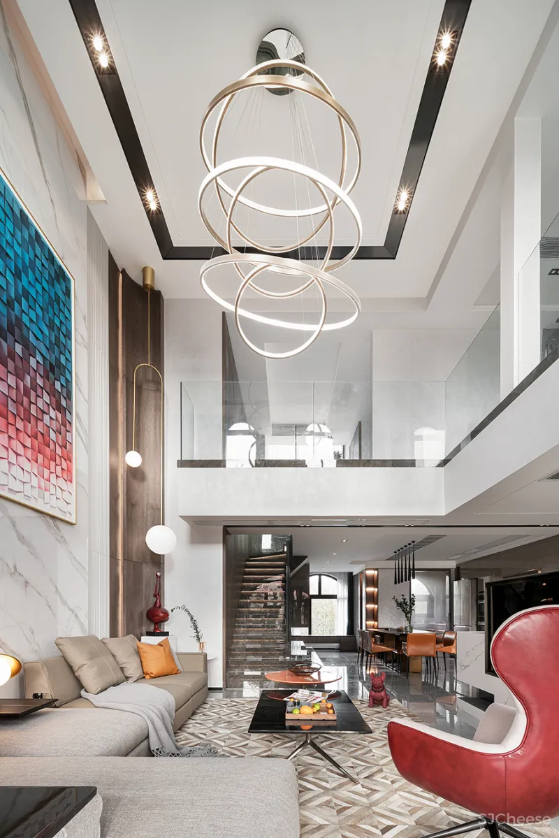 典故空间设计 • 炜岸城|家,流光溢彩地交融与亲密