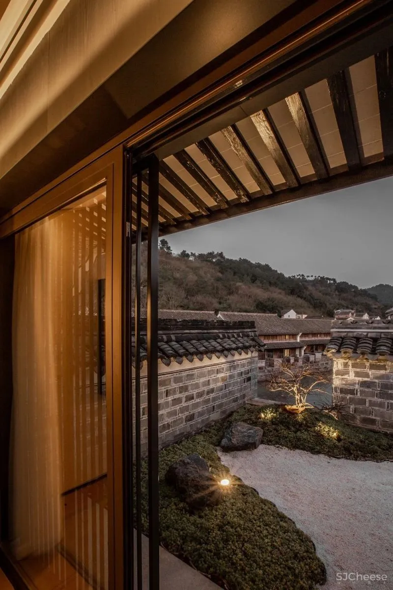 东钱湖畔再现国牌奢华酒店，在隈研吾的美术馆旁，建了一座日式庭院