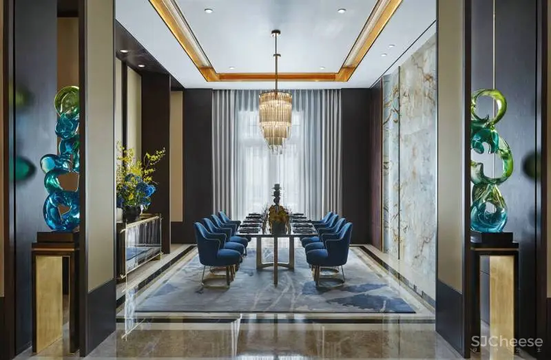 梁志天作品:万科安品园舍别墅,文雅和畅的当代写意 !