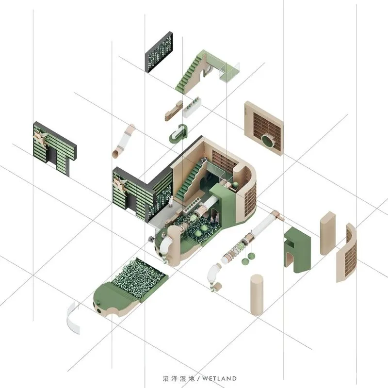 关联以空间的「解构性」和「抽象性」 构序「超现实的界面」