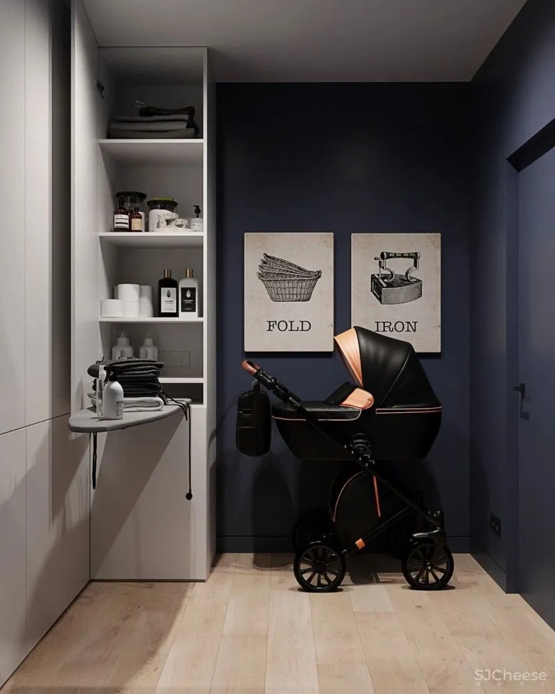 现代简约:一厅三室,灰色 木色,高级!