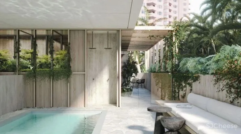 一层一户的大平层,用线条勾勒简约美