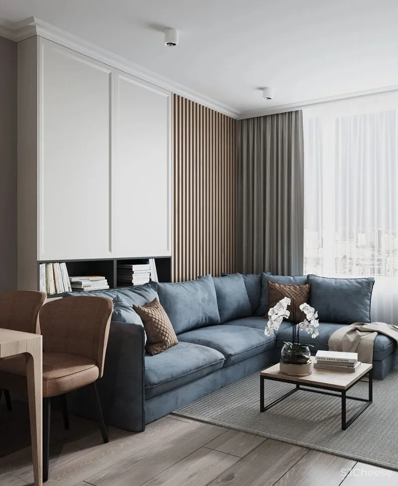 67㎡两居室，三口之家的温馨美宅！