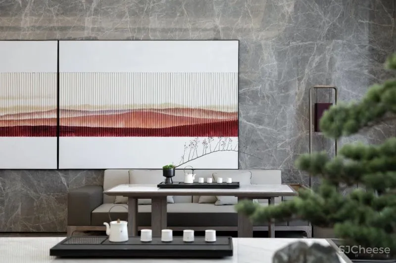 水墨东方,简练质朴的当代美学空间 赛瑞迪普空间设计