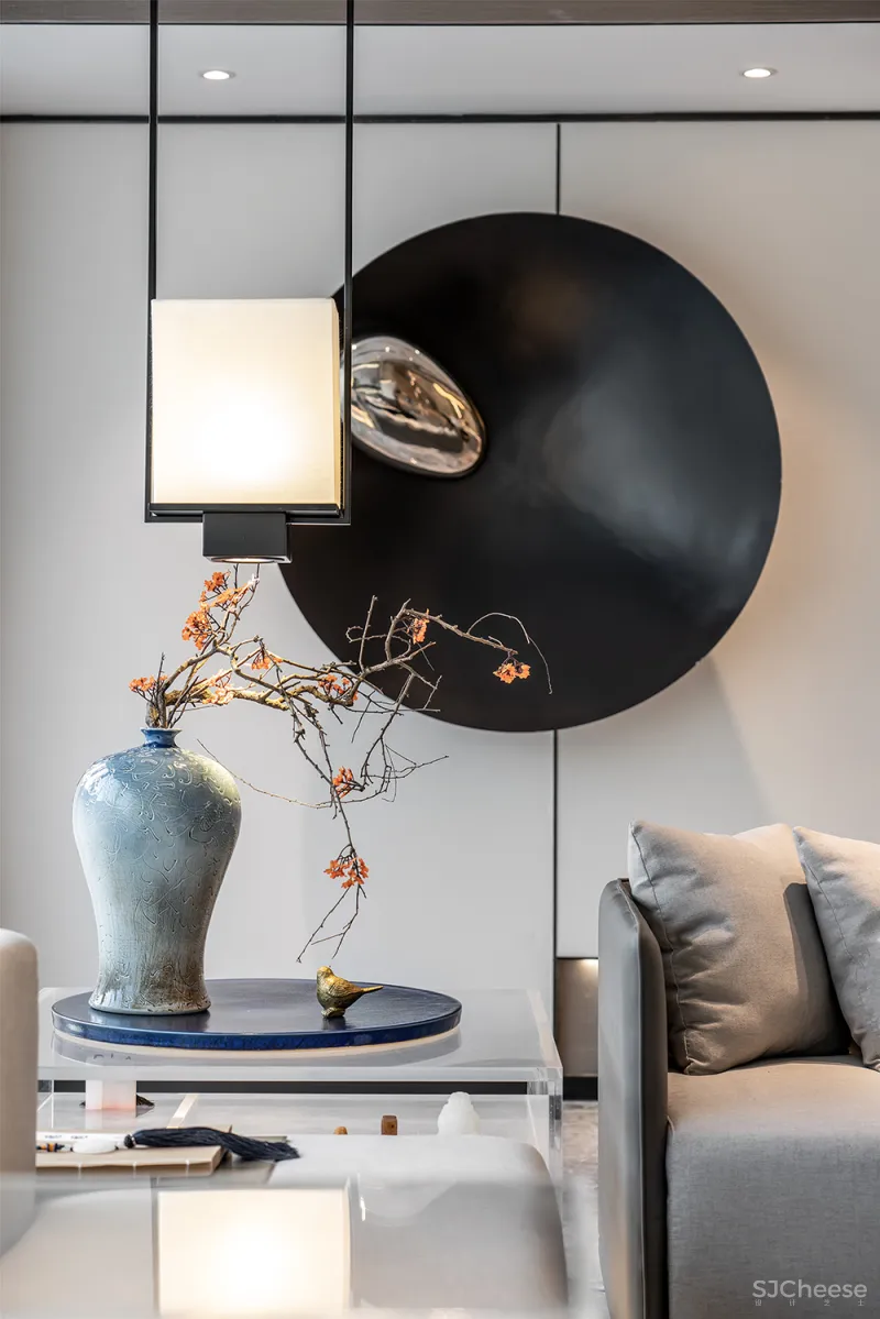 一然美学设计丨401㎡新中式设计，化繁为“简”，纵享悠然！