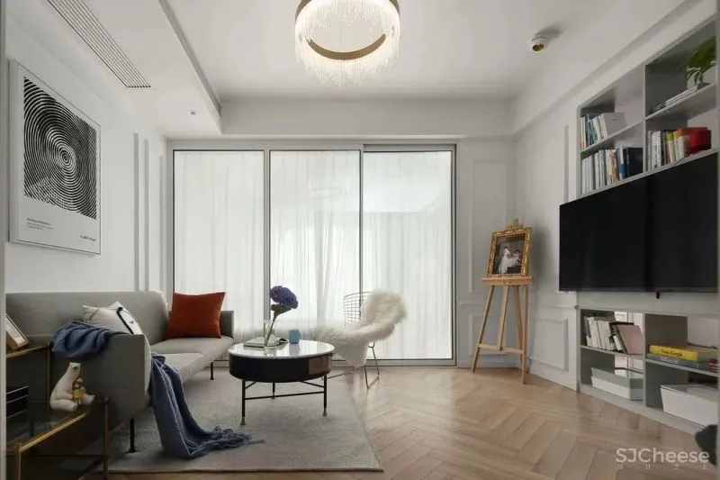 一点文艺范儿,一点轻奢风,86㎡单身女孩的居心地