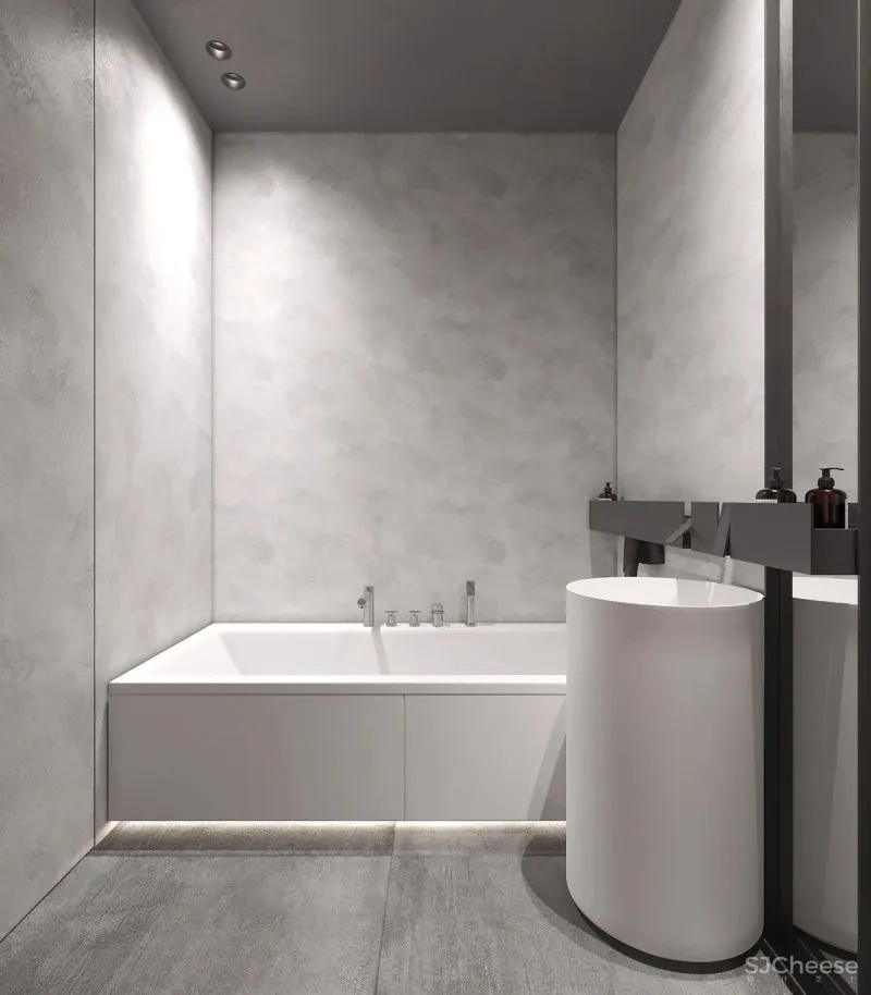 现代简约:轻中性色调,简单留白!