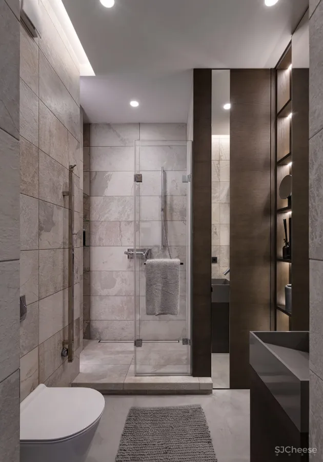 虽然空间不大,设计师却下足了功夫,让储物、功能性、时髦感通通拥有!