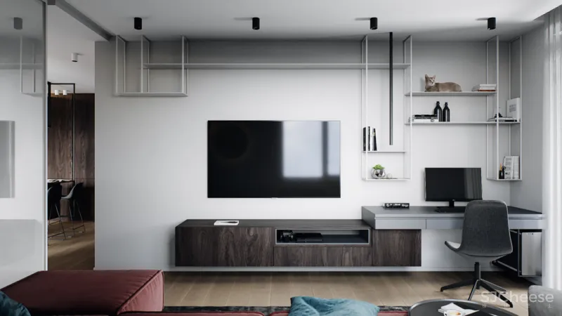 86㎡ 两居室,双阳台+分离式卫浴,住着真舒心!