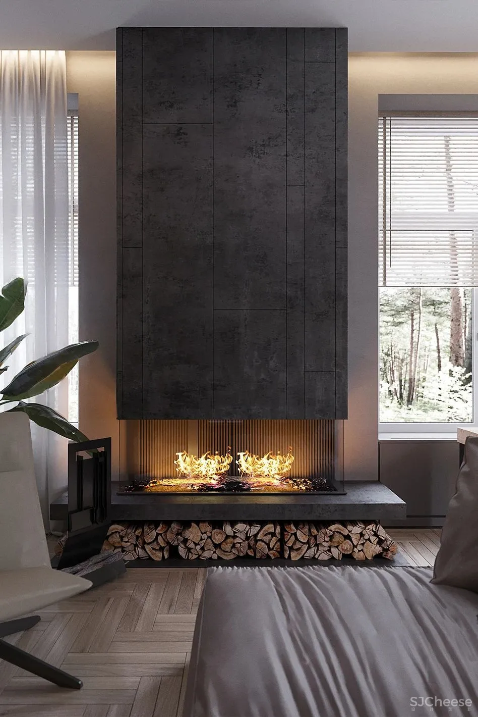 440㎡复式大宅,不可思议的细节!