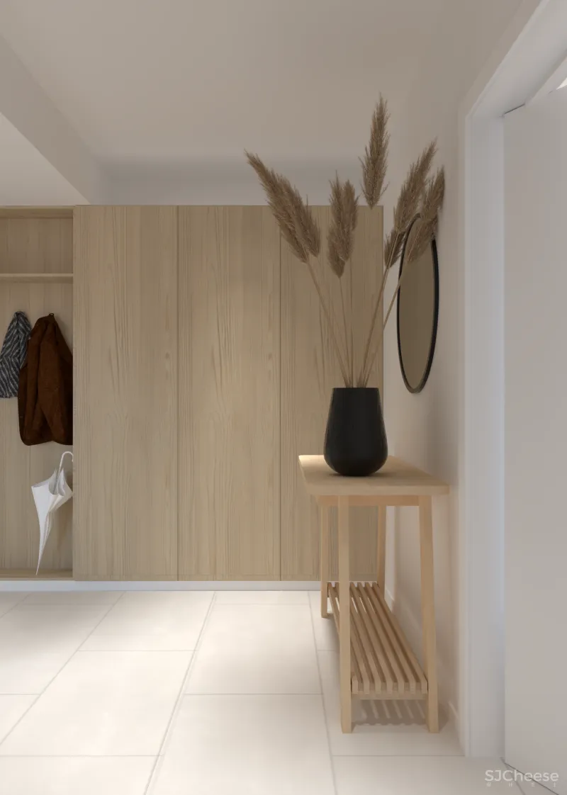 88㎡两居室,木元素用得好,恰到好处的精致