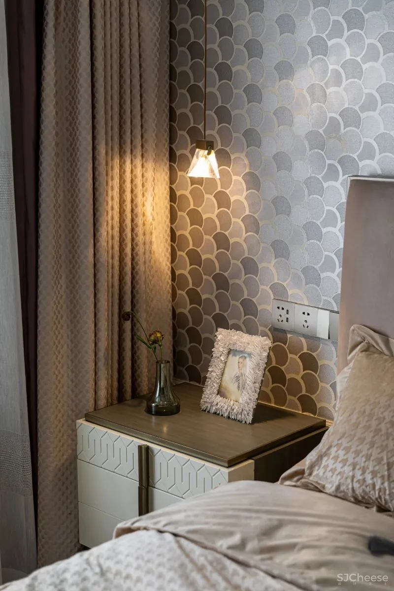 石膏灯盘上墙,这个家美的不像话 花漾美作