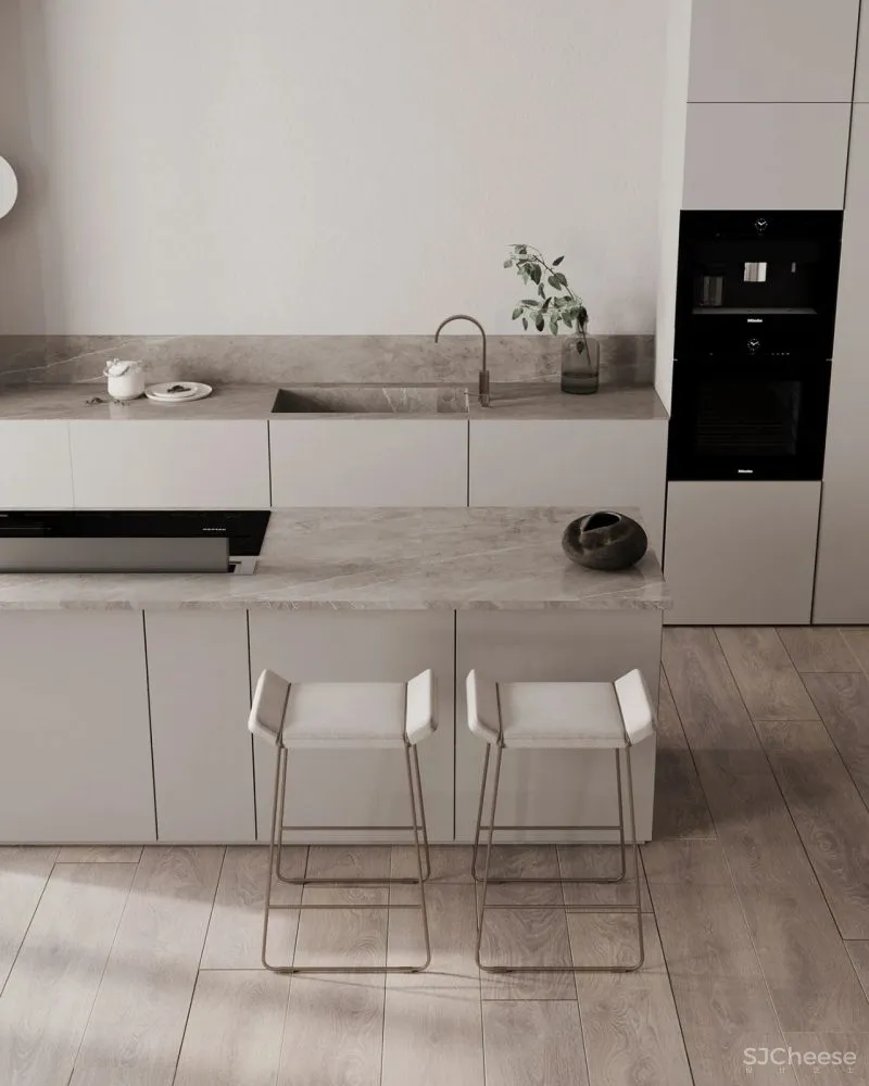 胡桃木 绿色系,实力演绎轻奢的高雅