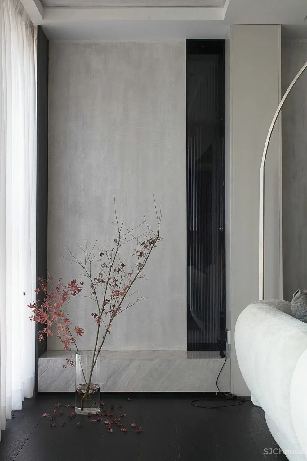 215m² 简约平层,诠释当代静美气质