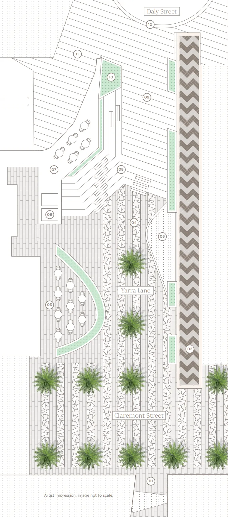 平淡无奇的公寓设计,细心布置的公区是亮点