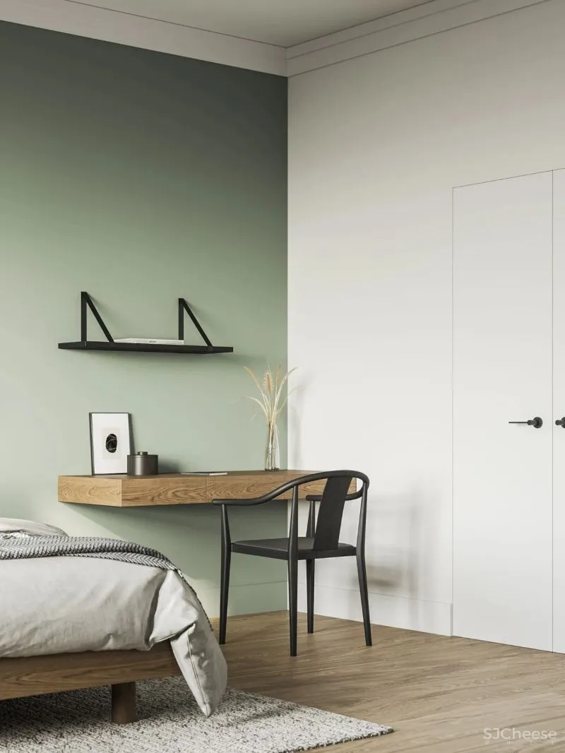 90.2㎡二居室,清新典雅,一种精致的生活姿态!