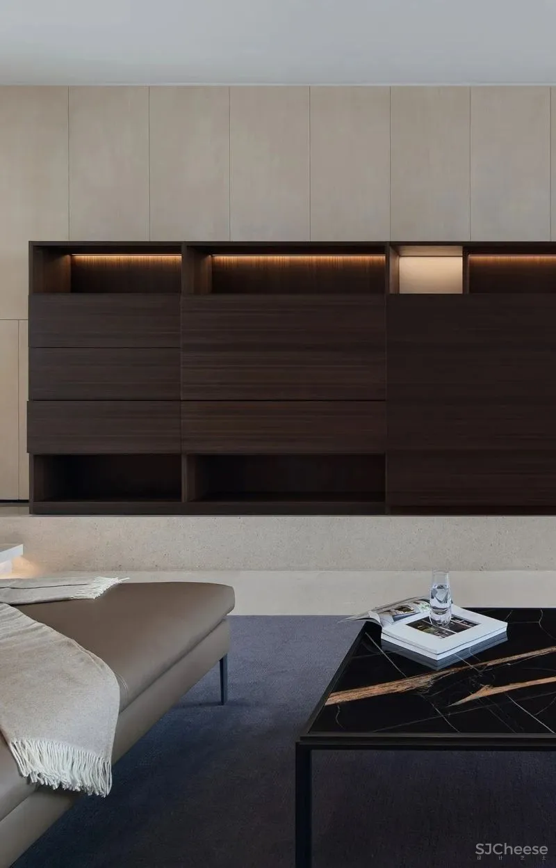 540m²顶层复式,极简设计还原生活本质丨简美设计