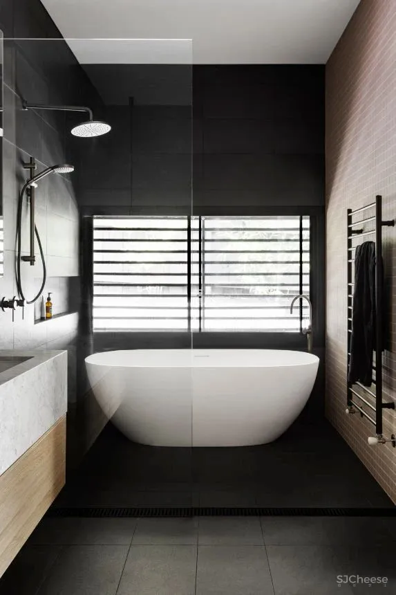 全开放 高级黑，个性鲜明的极简住宅！