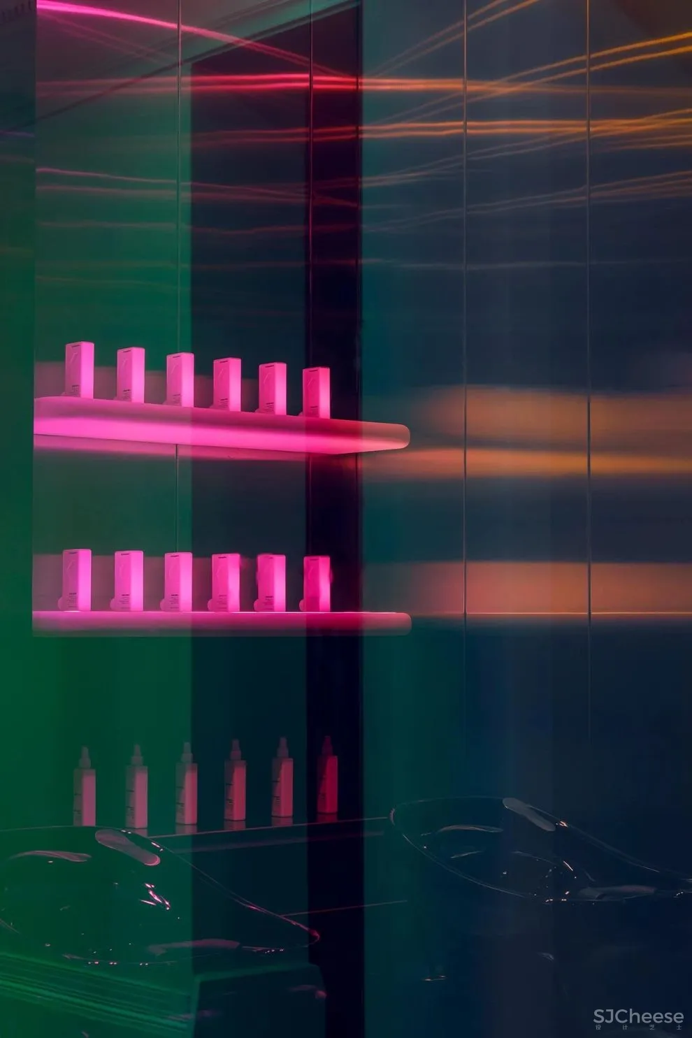 古典优雅和当代极简主义的美发沙龙,墨尔本