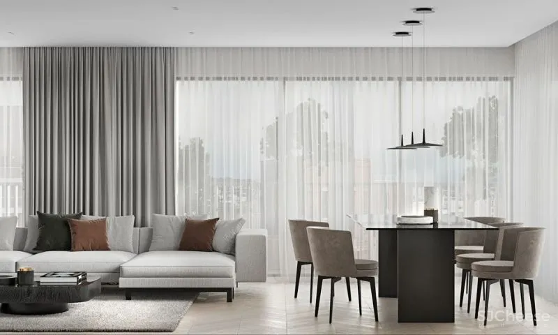 150㎡,质朴优雅的静态美!