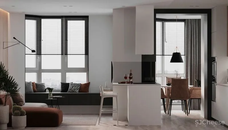 75㎡复式住宅,温馨的质感美!