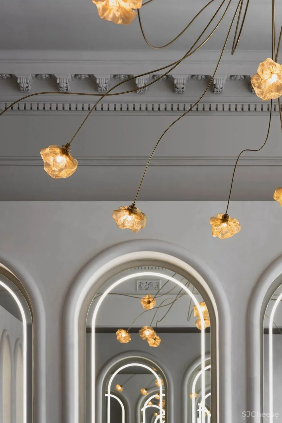 古典优雅和当代极简主义的美发沙龙,墨尔本