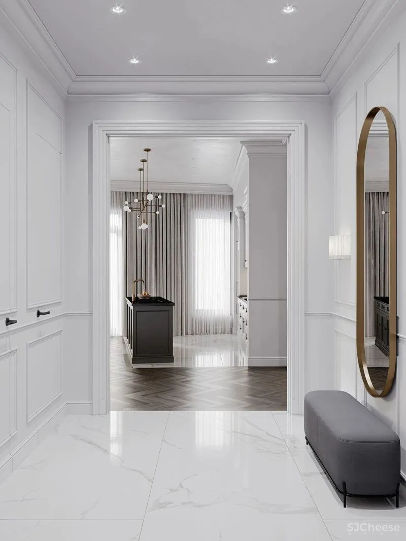 120㎡原木 白色,气质非凡!