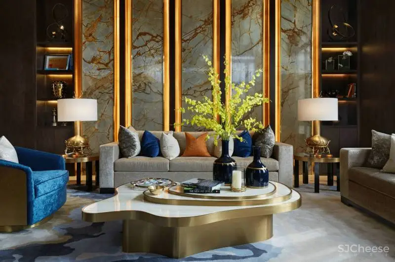 梁志天作品:万科安品园舍别墅,文雅和畅的当代写意 !