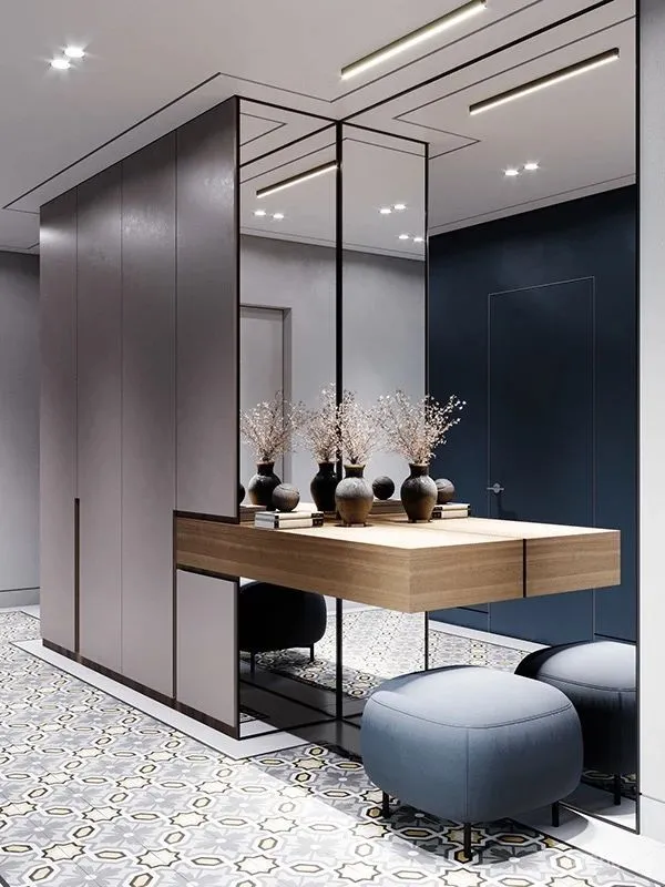 100个·轻奢系入户玄关设计