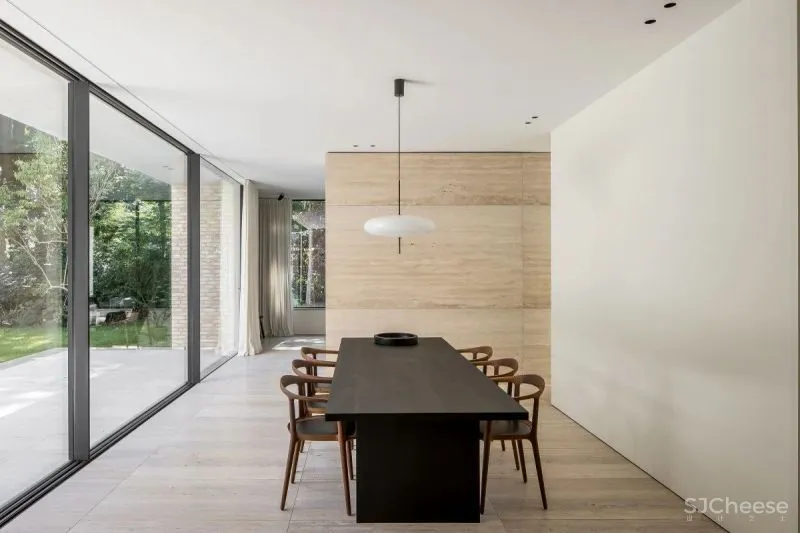 比利时Element Architecten-营造的现代侘寂风