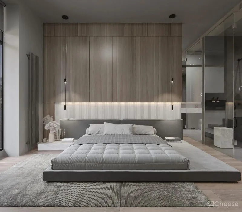 现代简约:轻中性色调,简单留白!