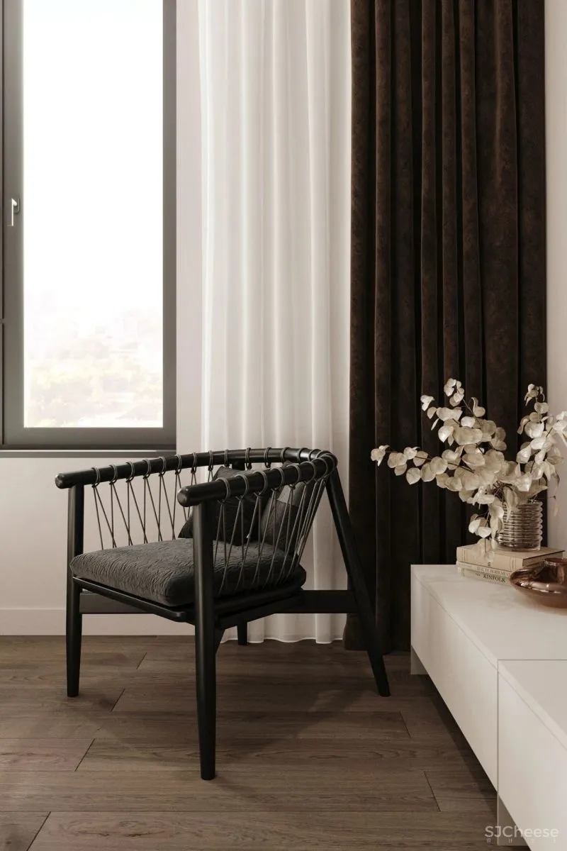 63㎡ 暖灰一居室,“氛围感”十足!