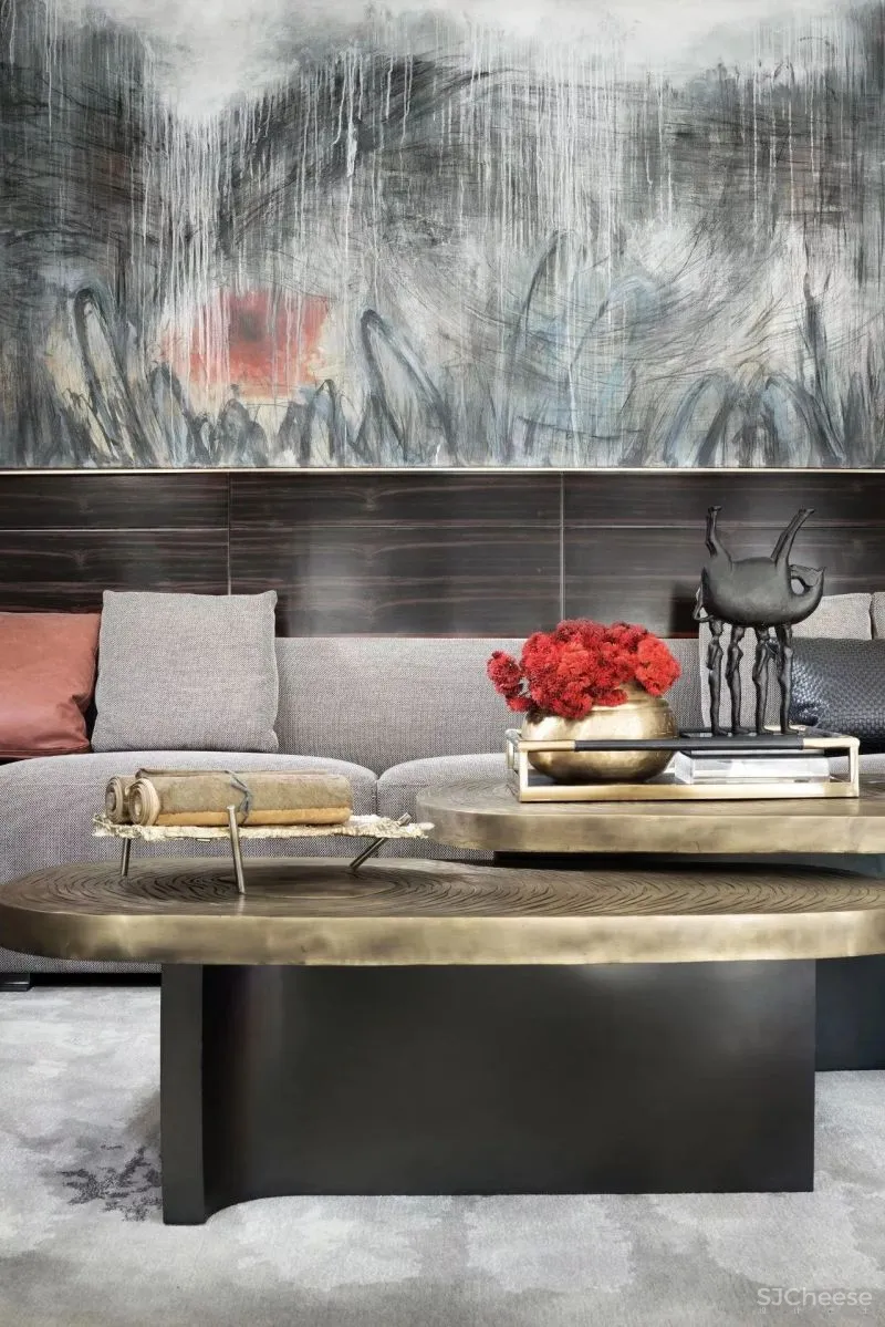 梁志天作品:万科安品园舍别墅,文雅和畅的当代写意 !