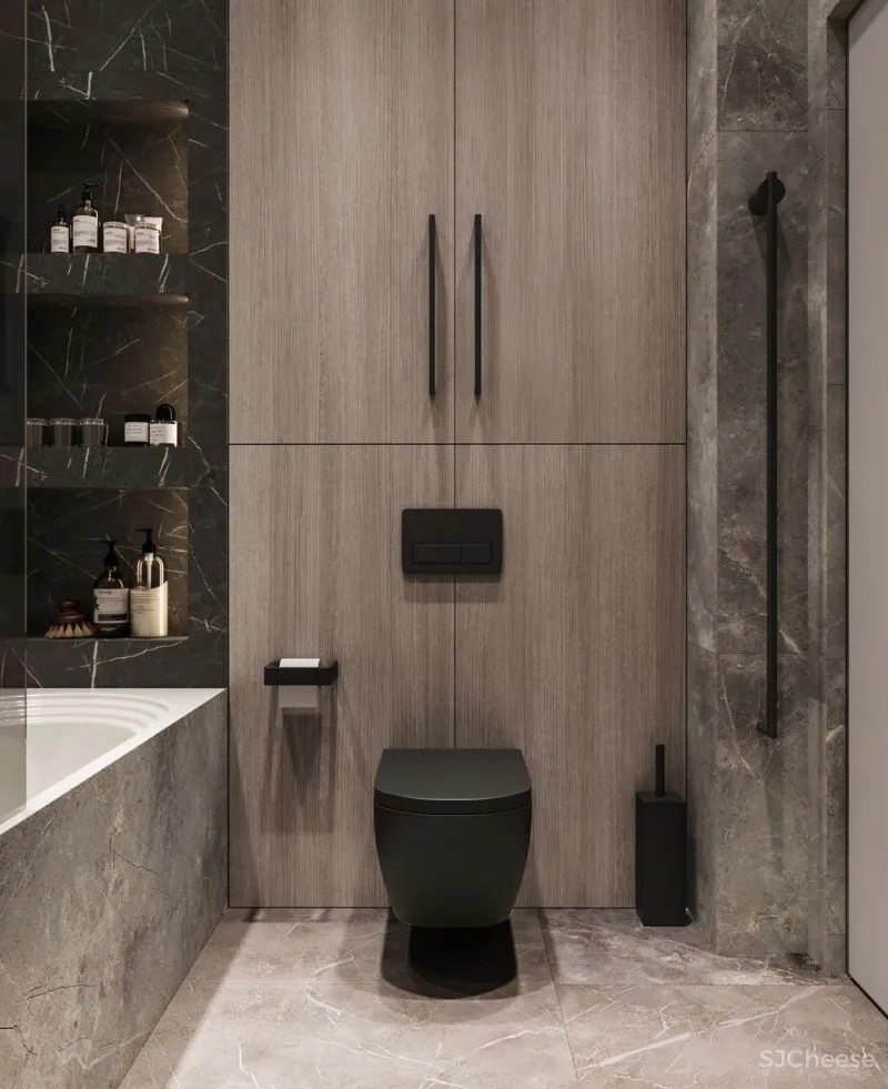 92㎡二居室，进门就是衣帽间，这样布局更实用！