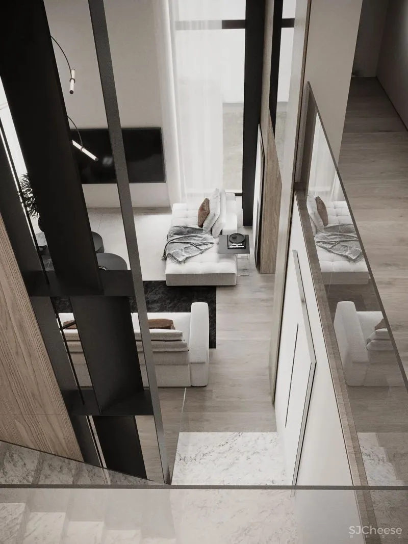 现代复式公寓,简约不简单