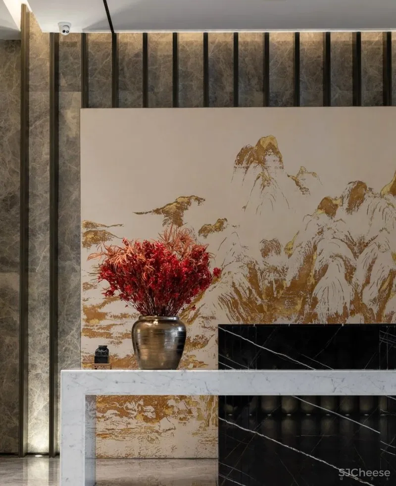 水墨东方,简练质朴的当代美学空间 赛瑞迪普空间设计