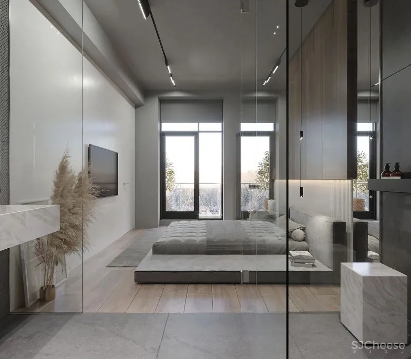 现代简约:轻中性色调,简单留白!