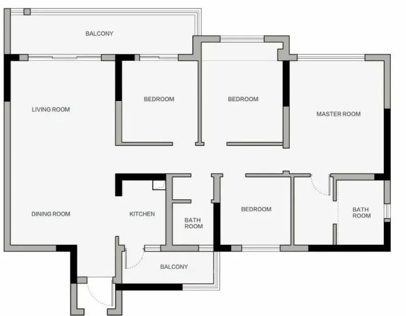 130㎡“重脑力工作者”的家:原木 留白,下班后彻底放空!