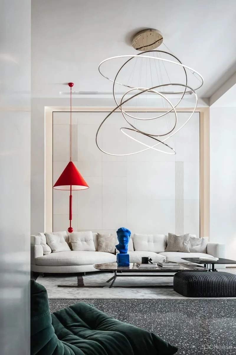 如聿设计:一抹灰蓝色,演绎优雅的高级旋律!