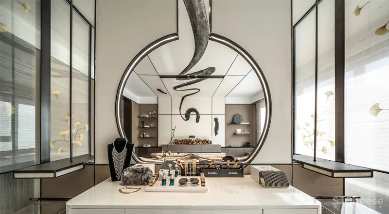 一然美学设计丨401㎡新中式设计，化繁为“简”，纵享悠然！