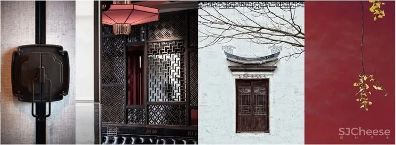 新中式 中国红,超美的东方设计!