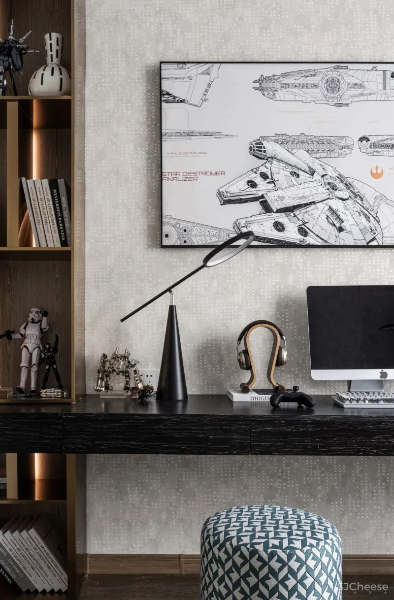 EH DESIGN 空间 缤纷生活、斑斓艺术 —— 金地金茂九峯府样板间4套